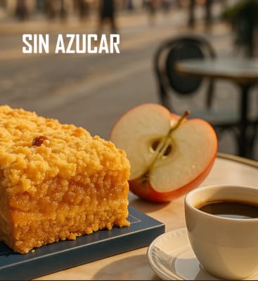 Crumble de Manzana SIN AZUCAR (Alulosa), Marcela Fuenzalida