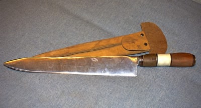 Cuchillo Gaucho Facón, Origen El Tandil Argentina