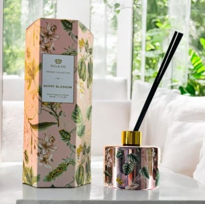 DIFUSOR DE VARILLAS BERRY BLOSSOM MIA-CO  200 ml