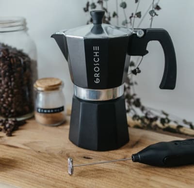 Cafetera Milano 9 Tazas 450 ml Negra