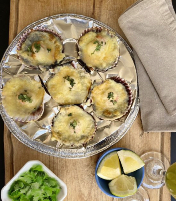 Ostiones Parmesano Vitto Bandeja 6 unidades