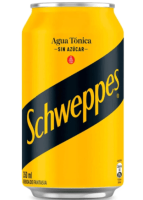 Schweppes Agua Tónica Zero 350cc