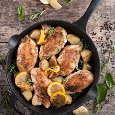 Sartén Hierro Fundido Precurado 30 cm, Victoria2