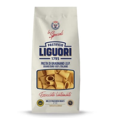 Mezzi Pacherri Rigati ( Medio Rigatoni) Liguori1