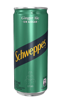 Ginger Ale Zero Schweppes 310cc