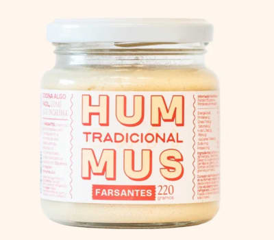 Hummus Tradicional 240 grs Farsantes