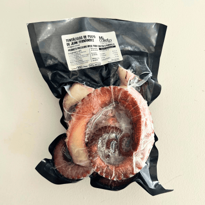 Tentáculos de pulpo de Juan Fernández, 400 grs Mi Caleta