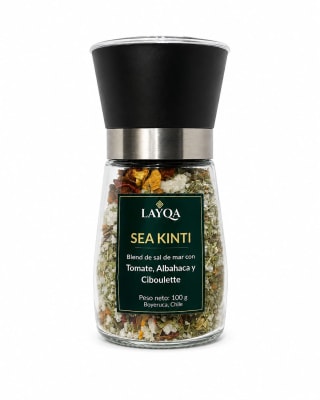 Sal Gourmet con molinillo LAYQA 120 gr.