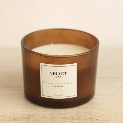 Vela Coconut Lime & Verbena Velvet Lab1