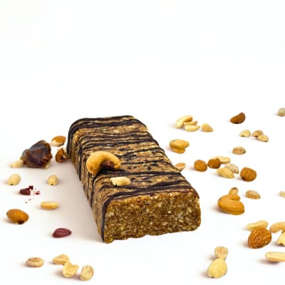 Barra postre frutos secos y datiles sin azucar y vegano, 500 grs Kayu