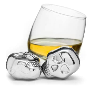 HIELOS DE CALAVERA - SET DE 4 MAS BOLSA VELVET