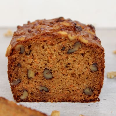 Queque Zanahoria/Nuez Sin Azúcar, 700 grs (Congelado, se descongela en 10 minutos)1