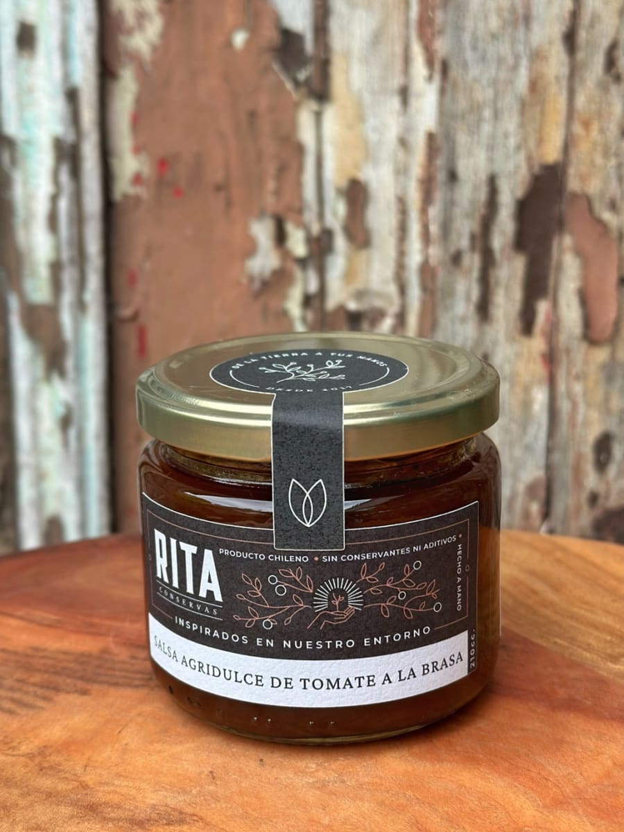 Salsa BBQ agridulce de tomate a la brasa Rita1