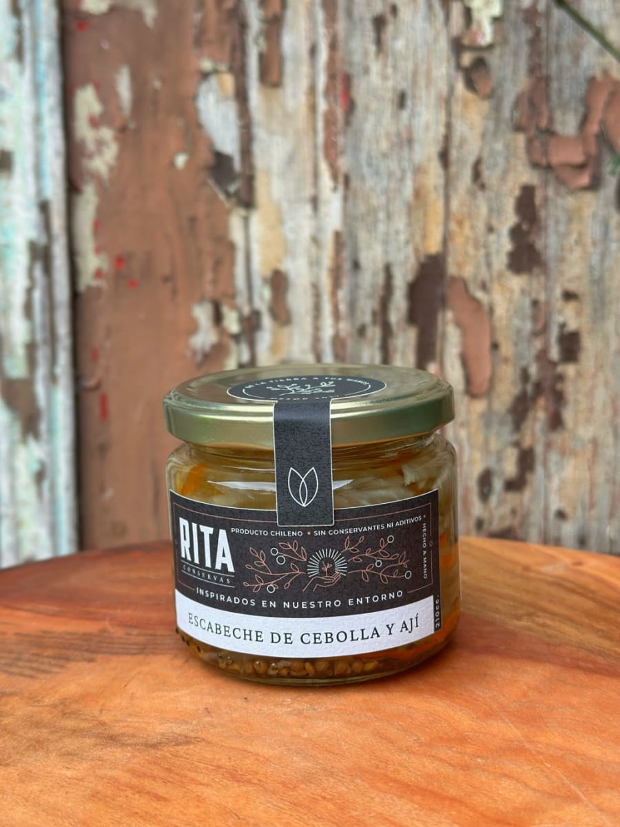 Escabeche de cebolla y ají Rita1