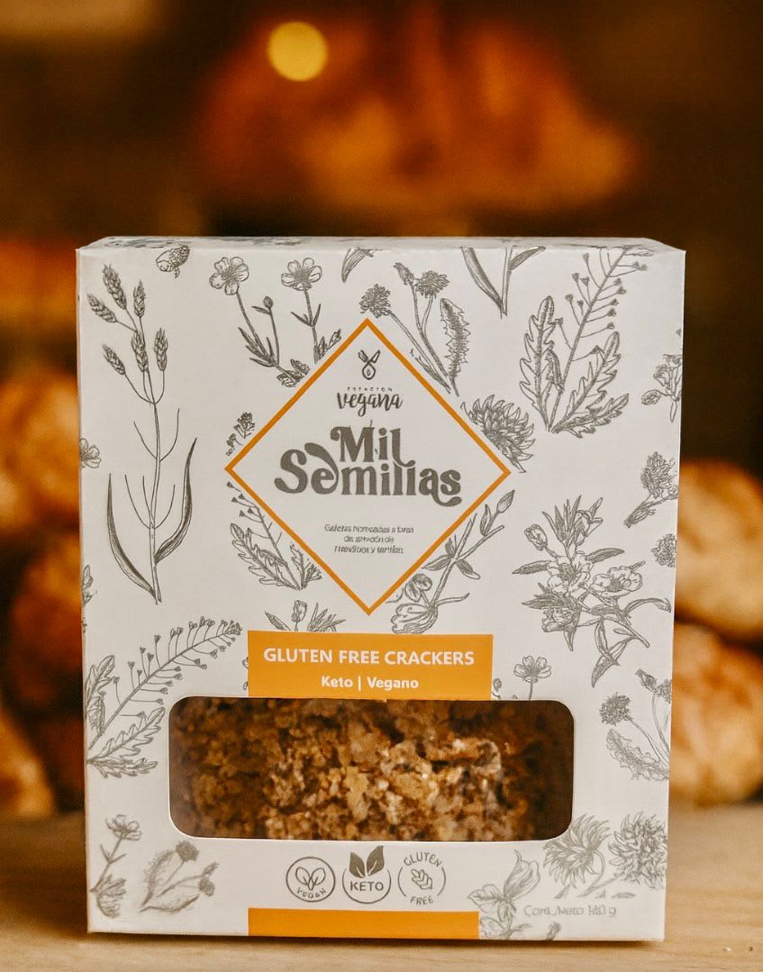 Galletas crackers sin gluten Mil Semillas 140 g1