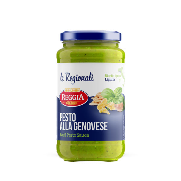 Pesto de Albahaca con Pinoli, Reggia 190 grs1