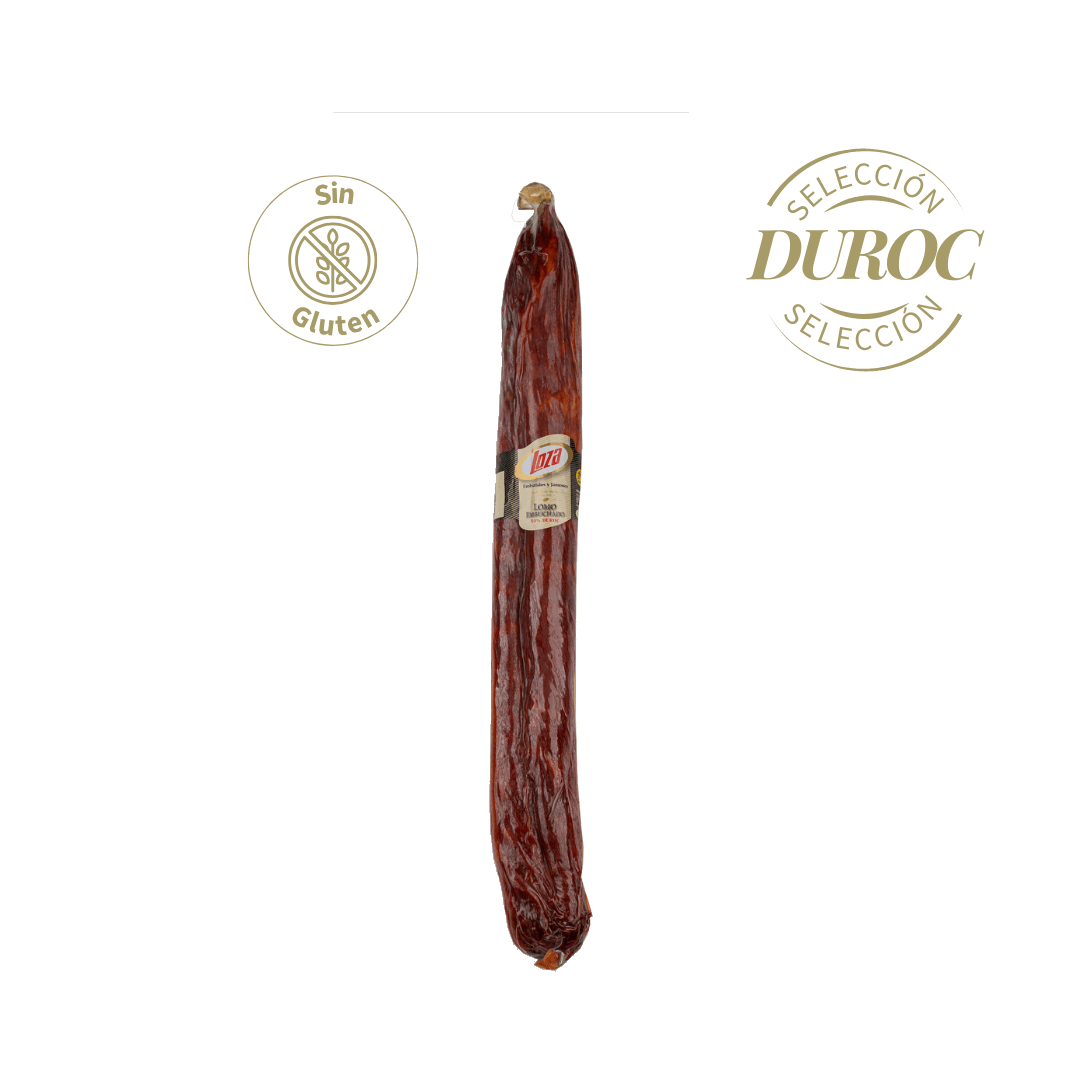 Lomo Embuchado Pieza entera 50% Raza Duroc 1,6 Kilo, Loza1