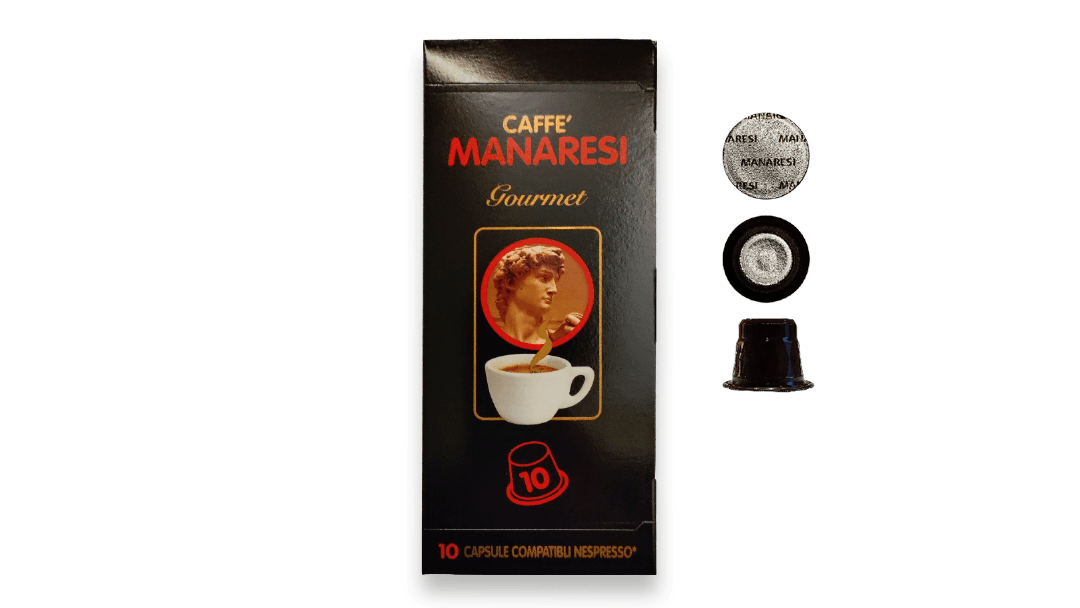 Café Manaresi para Nespresso Gourmet 10 cápsulas1