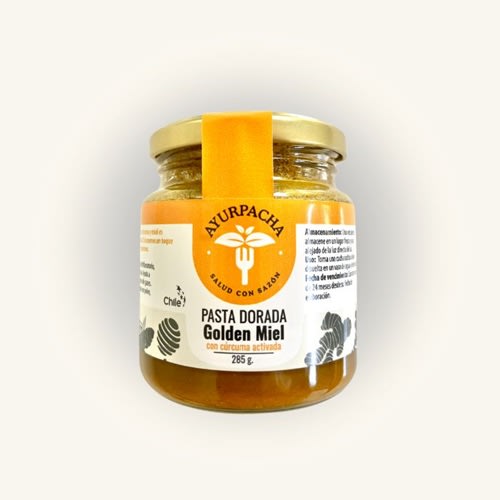 Pasta Dorada Golden Miel Ayurpacha 285g1