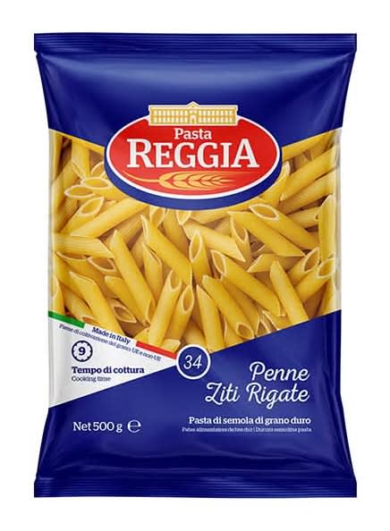 Penne Ziti Rigate Reggia 500 grs1