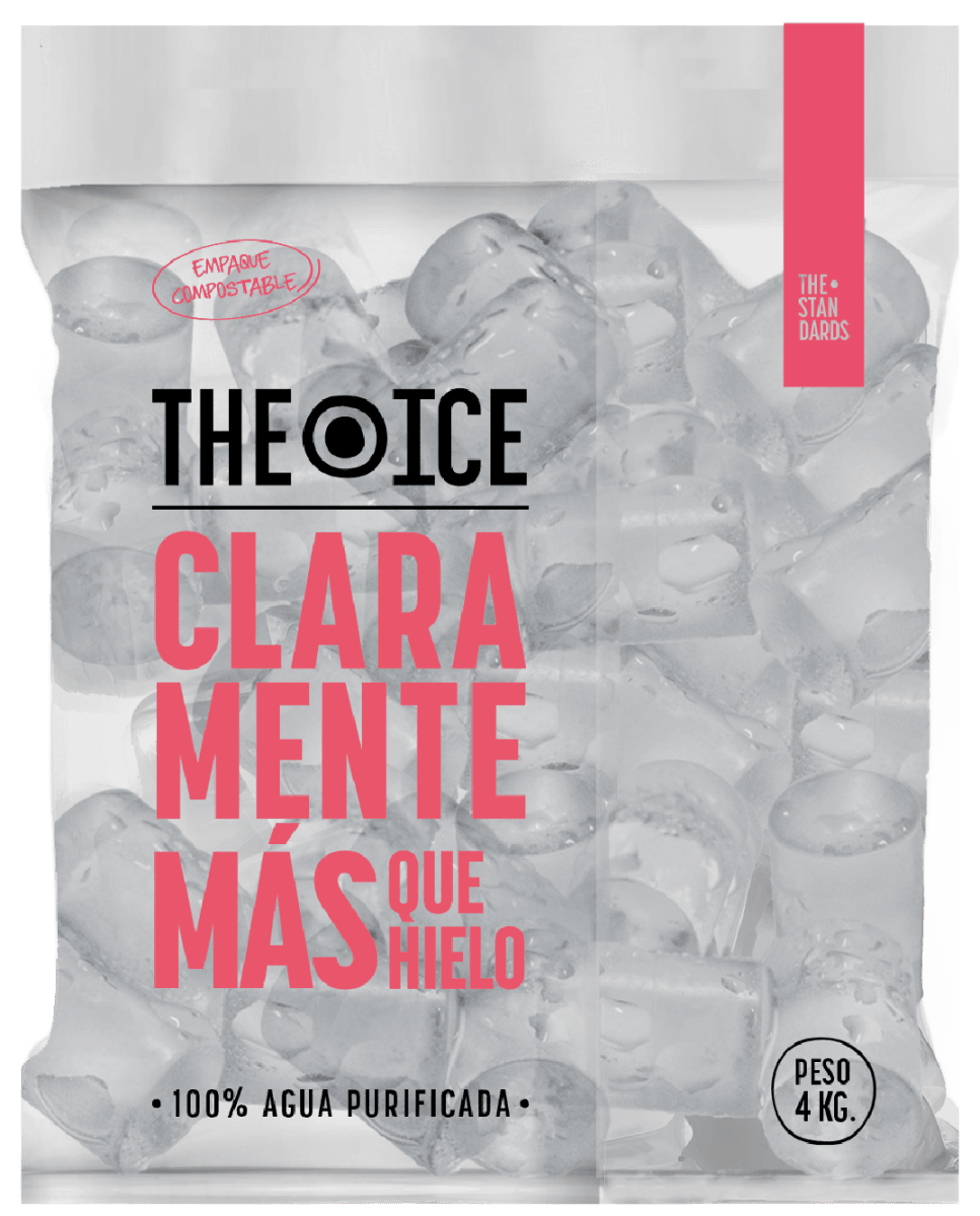 Hielo cristalino cilindro solido The Ice, 1,5 K1