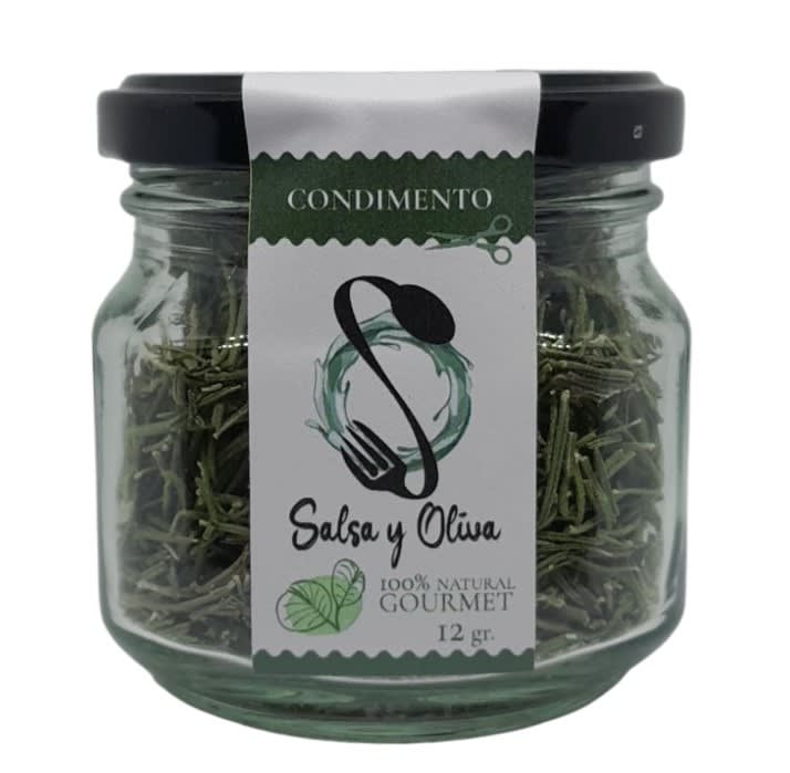 Romero seco artesanal 30 grs, Salsa y Oliva1