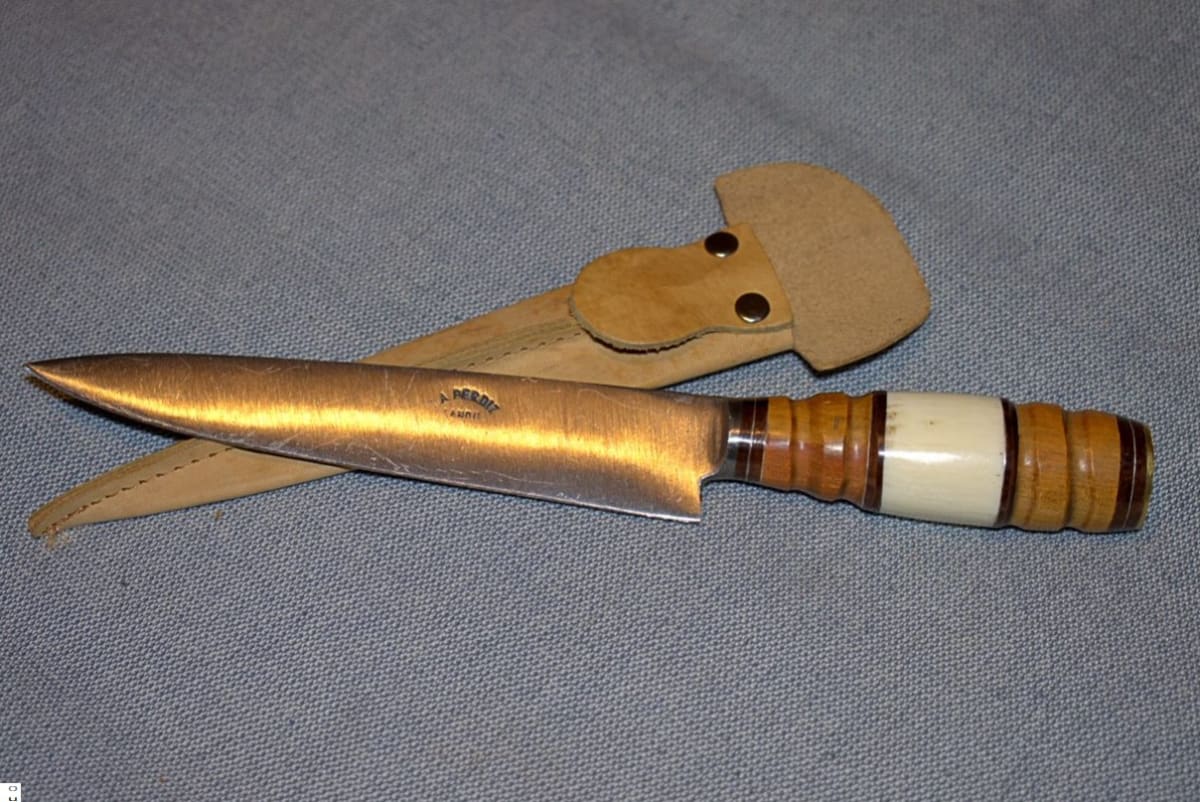 Cuchillo Gaucho Verijero, origen El Tandil Argentina1