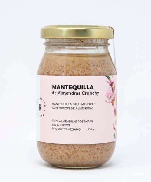 Mantequilla de Almendra Crunchy Republica Dulce1