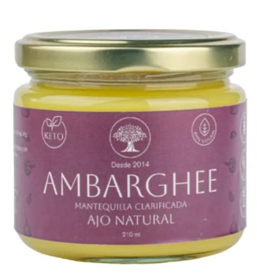 Ghee Ajo Chileno AmbarGhee 210 ml1