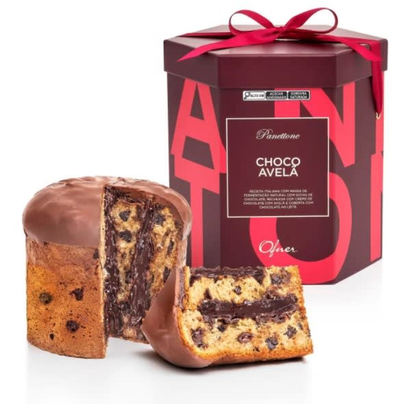Panettone crema de avellana y chocolate1KG1