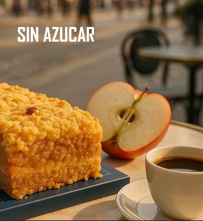 Crumble de Manzana SIN AZUCAR (Alulosa), Marcela Fuenzalida1