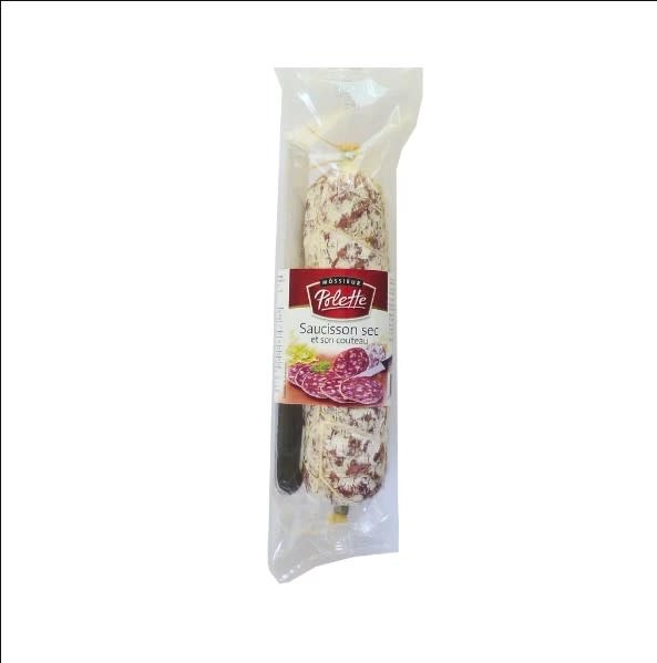 Saucisson Sec 400g + Cuchillo1