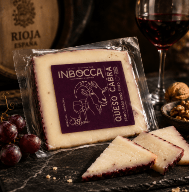 Queso de Cabra Madurado al Vino 150 grs In Bocca1