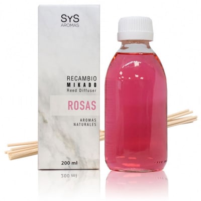 Recambio Mikado + Palos, Rosas