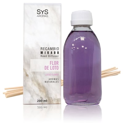 Recambio Mikado + Palos, Flor de loto1