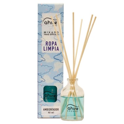 Ambientador Mikado Ahire Ropa limpia2