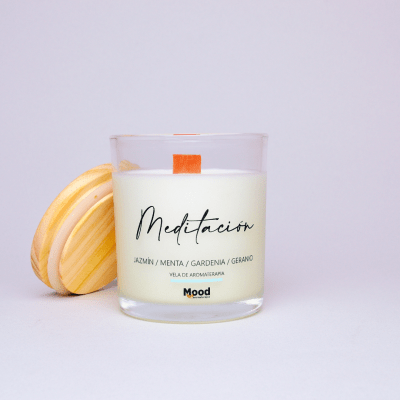 Vela Cera de Soja Meditación1