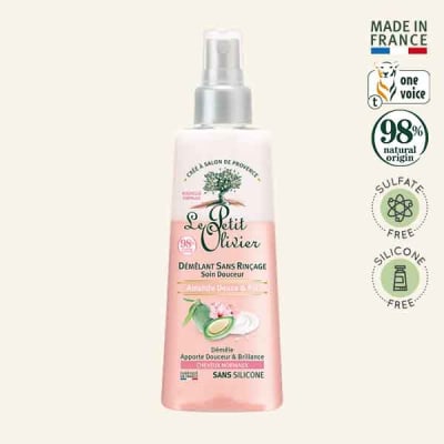 Spray desenredante sin enjuague Almendra dulce & Crema de Arroz