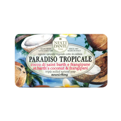 Jabon en barra Coco y Flor de frangipane