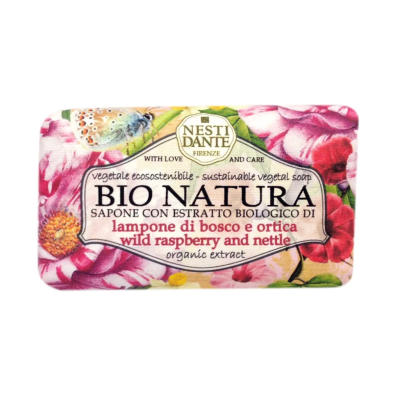 Jabon en barra Frambuesa silvestre y Ortiga