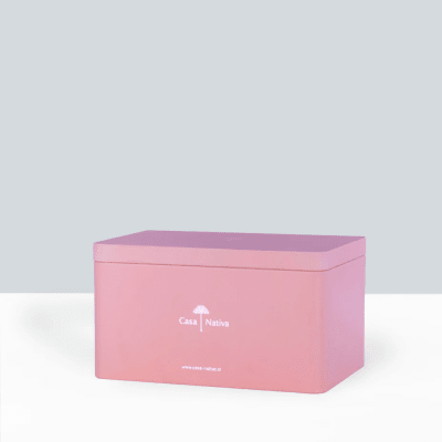 Caja Aluminio Rosa Palo