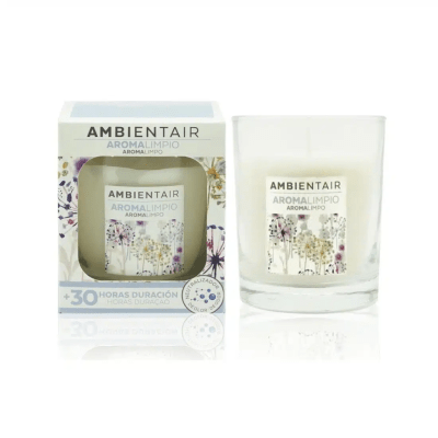 Vela Aroma limpio