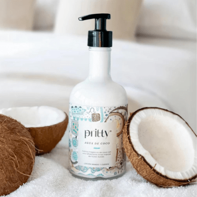 Locion Manos y Cuerpo Agua de coco