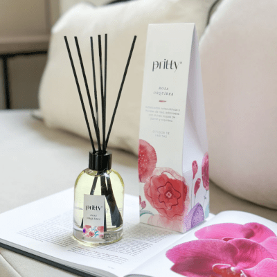 Difusor de Varitas Rosa & Orquidea1