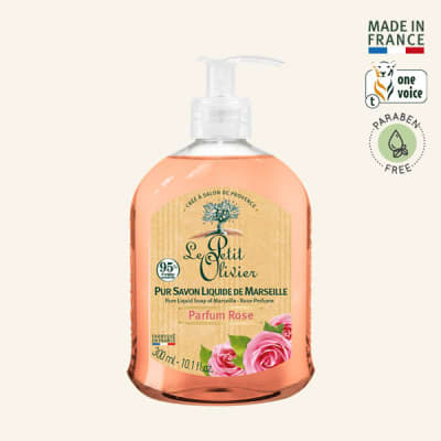 Jabón Líquido de Marsella Rosa