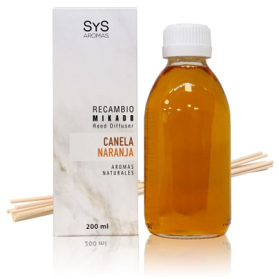 Recambio Mikado + Palos, Canela naranja