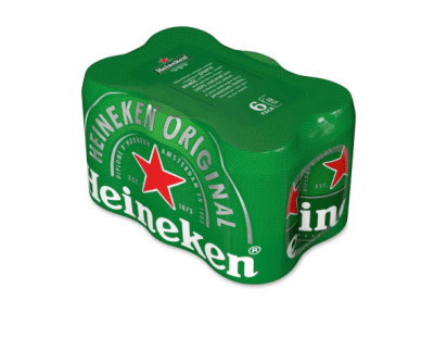 PACK HEINEKEN LATA X 6 UNID 350 CC