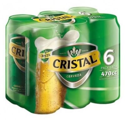 PACK CRISTAL LATA X 6 UNID 470 CC