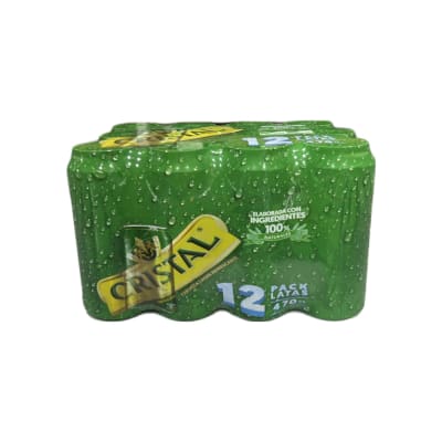 PACK CRISTAL LATA 470 CC X 12 UNID (SEC 2)1