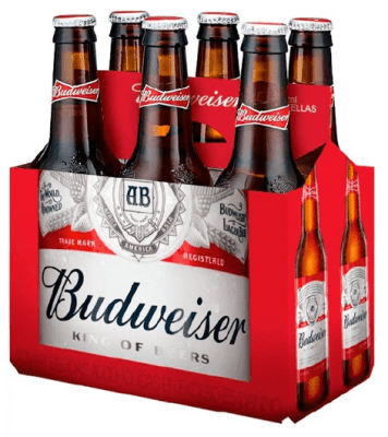 PACK BUDWEISER DESECHABLE 330 CC X 6 UNID (SEC 4)